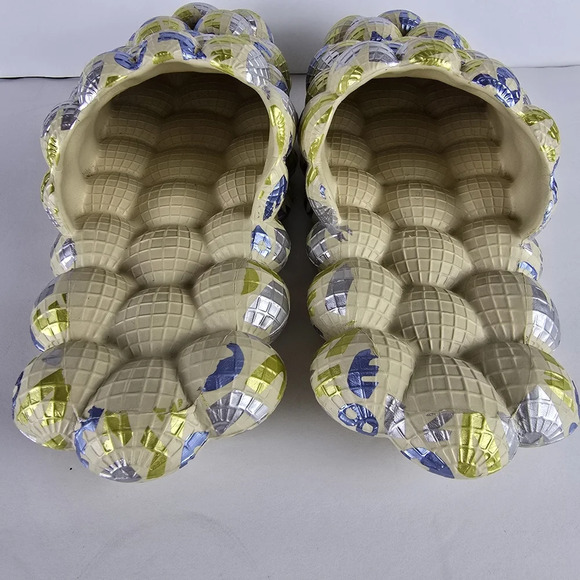 Bubblies Bubble Slides in Twlight Slip On Comfort Airwalk Size 39-40 Like New - Picture 5 of 10